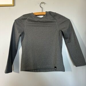 🌻5/$30🌻 🧸KIDS | REI Co-op Midweight Crew Base Layer Top, Grey Stripes